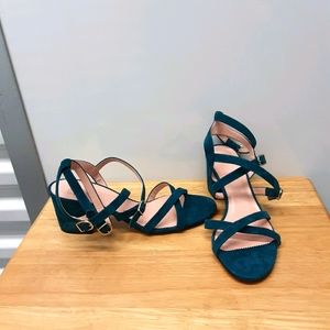 J Crew Suede Sandals